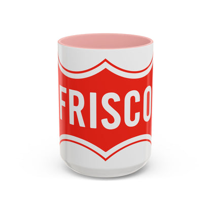 Seal of Frisco Texas - Accent Coffee Mug