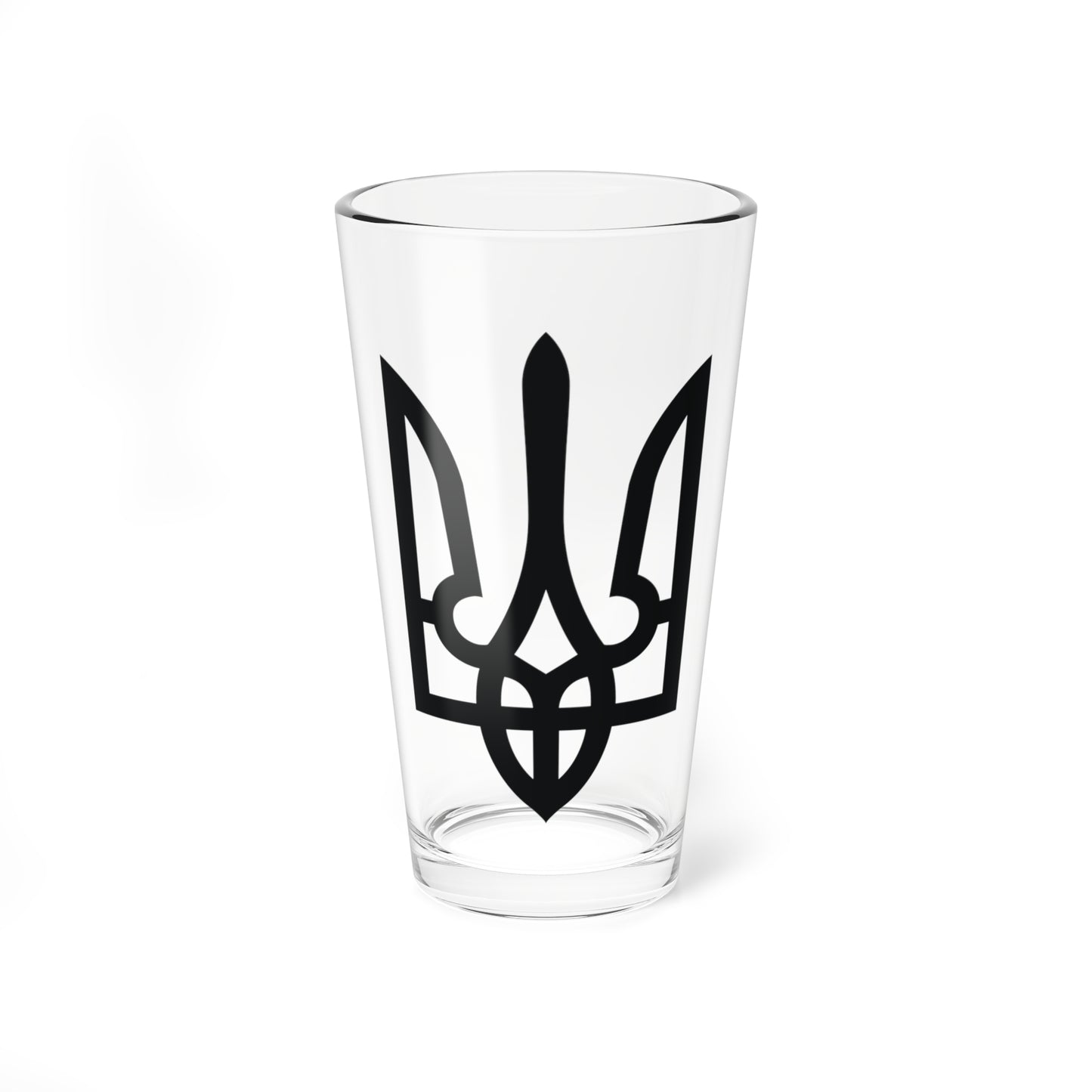 Vlad1Trezub (Ukraine) (Coat of Arms) Pint Glass 16oz