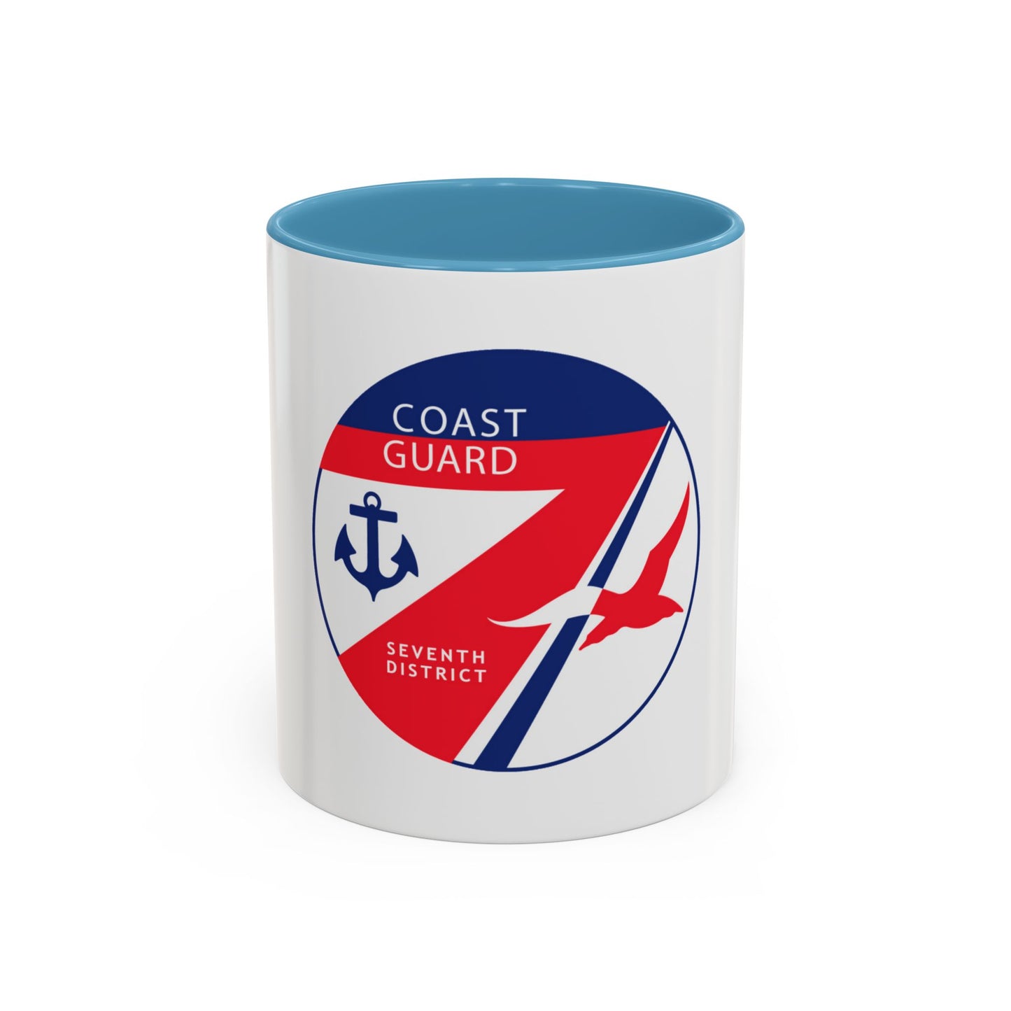 Coast Guard Seventh District (U.S. Coast Guard) Accent Coffee Mug