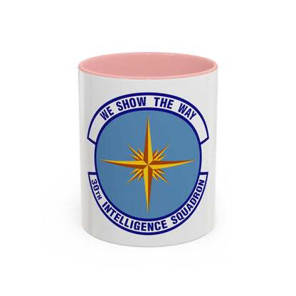 30 Intelligence Squadron AFISRA (U.S. Air Force) Accent Coffee Mug