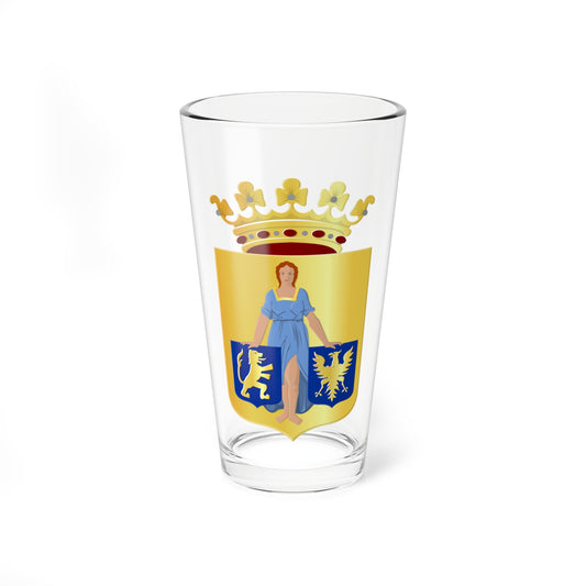 Stad Ommen wapen (Netherlands) (Coat of Arms) Pint Glass 16oz