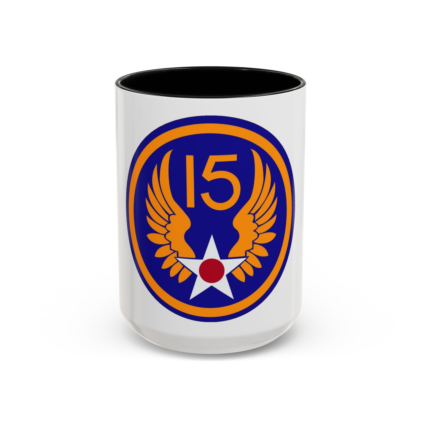15 Air Force (U.S. Army) Accent Coffee Mug