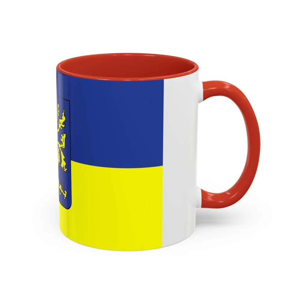 Flag of Hagen Germany - Accent Coffee Mug-Go Mug Yourself