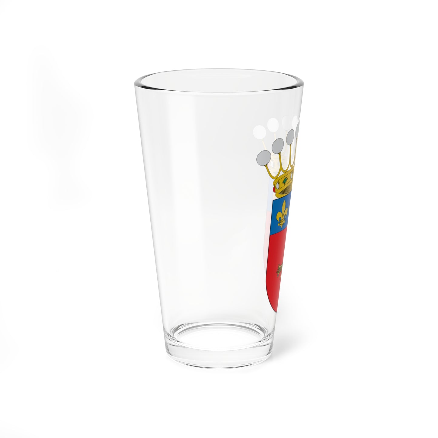 Escudo del Condado de Latores (Spain) (Coat of Arms) Pint Glass 16oz