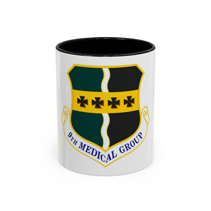 9th Medical Group (U.S. Air Force) Accent Coffee Mug