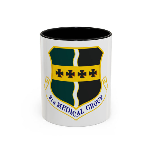 9th Medical Group (U.S. Air Force) Accent Coffee Mug