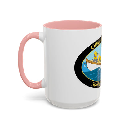 USCG Office of Boat Forces (U.S. Coast Guard) Accent Coffee Mug