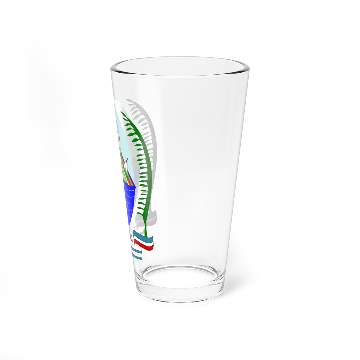 Escudo Región Ucayali (Peru) (Coat of Arms) Pint Glass 16oz