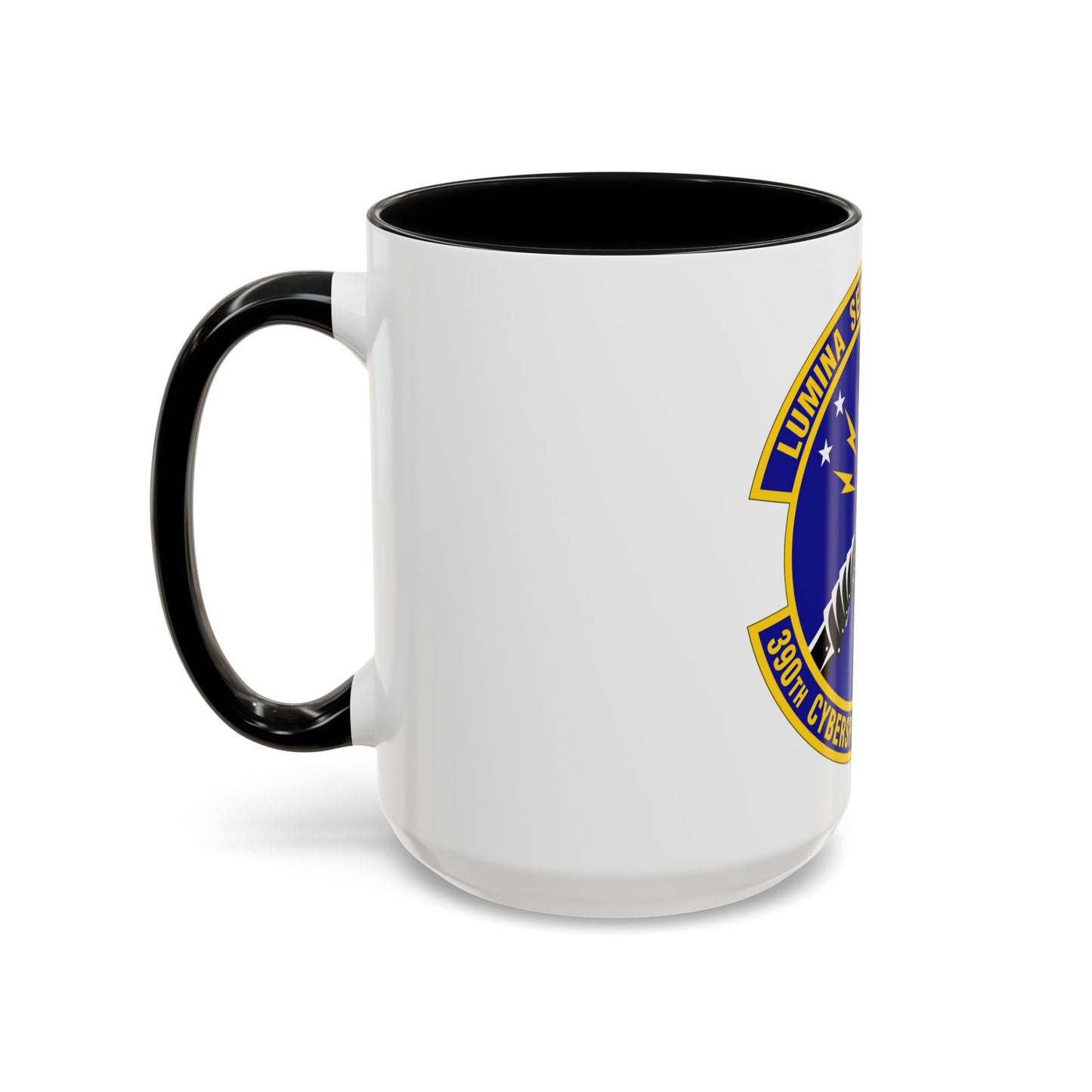 390 Cyberspace Operations Squadron ACC (U.S. Air Force) Accent Coffee Mug