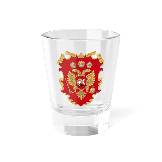 Herb Moskovia-1 Alex K (Russia) (Coat of Arms) Shot Glass 1.5oz
