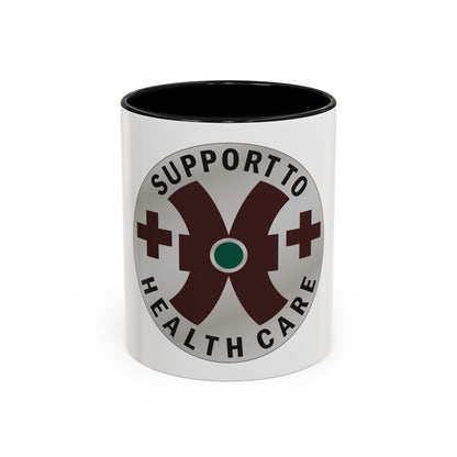 16 Medical Battalion (U.S. Army) Accent Coffee Mug