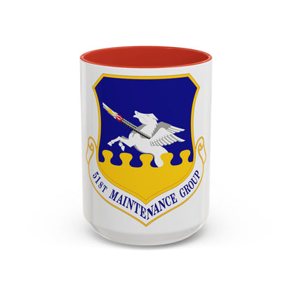 51st Maintenance Group (U.S. Air Force) Accent Coffee Mug