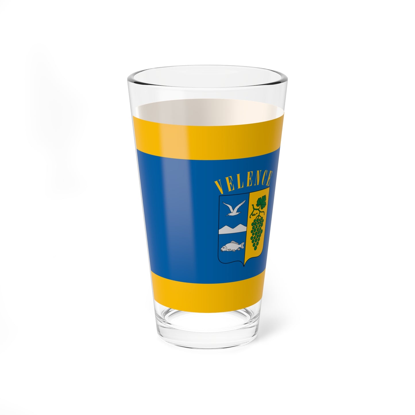 Flag of Velence (Hungary) Pint Glass 16oz