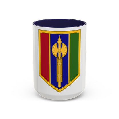 302 Maneuver Enhancement Brigade (U.S. Army) Accent Coffee Mug