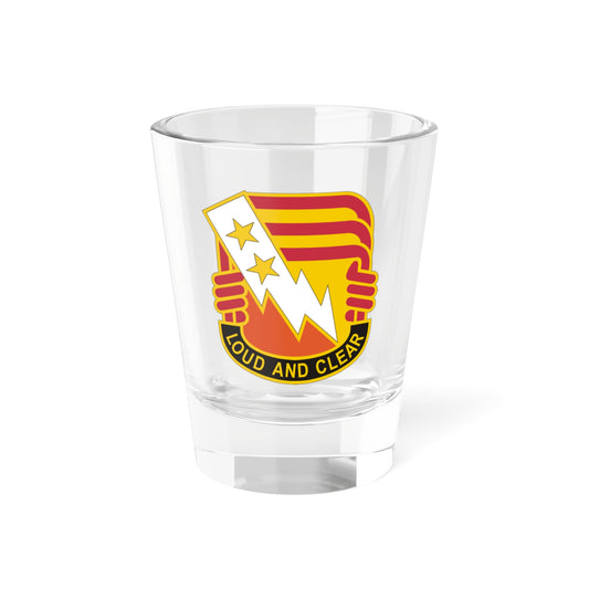 12 Signal Group (U.S. Army) Shot Glass 1.5oz