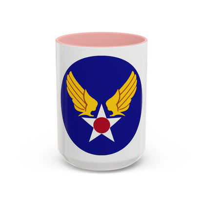 Army Air Forces Historical Insignia (U.S. Air Force) Accent Coffee Mug