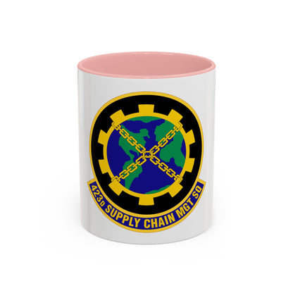 423d Supply Chain Management Squadron (U.S. Air Force) Accent Coffee Mug