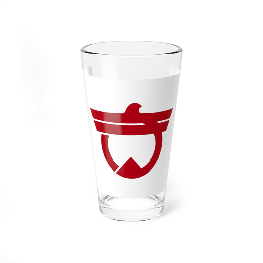 Flag of Kiyama Saga (Japan) Pint Glass 16oz