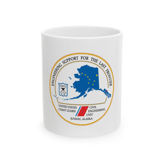 USCG CEU Juneau NEW 08 (U.S. Coast Guard) White Coffee Mug