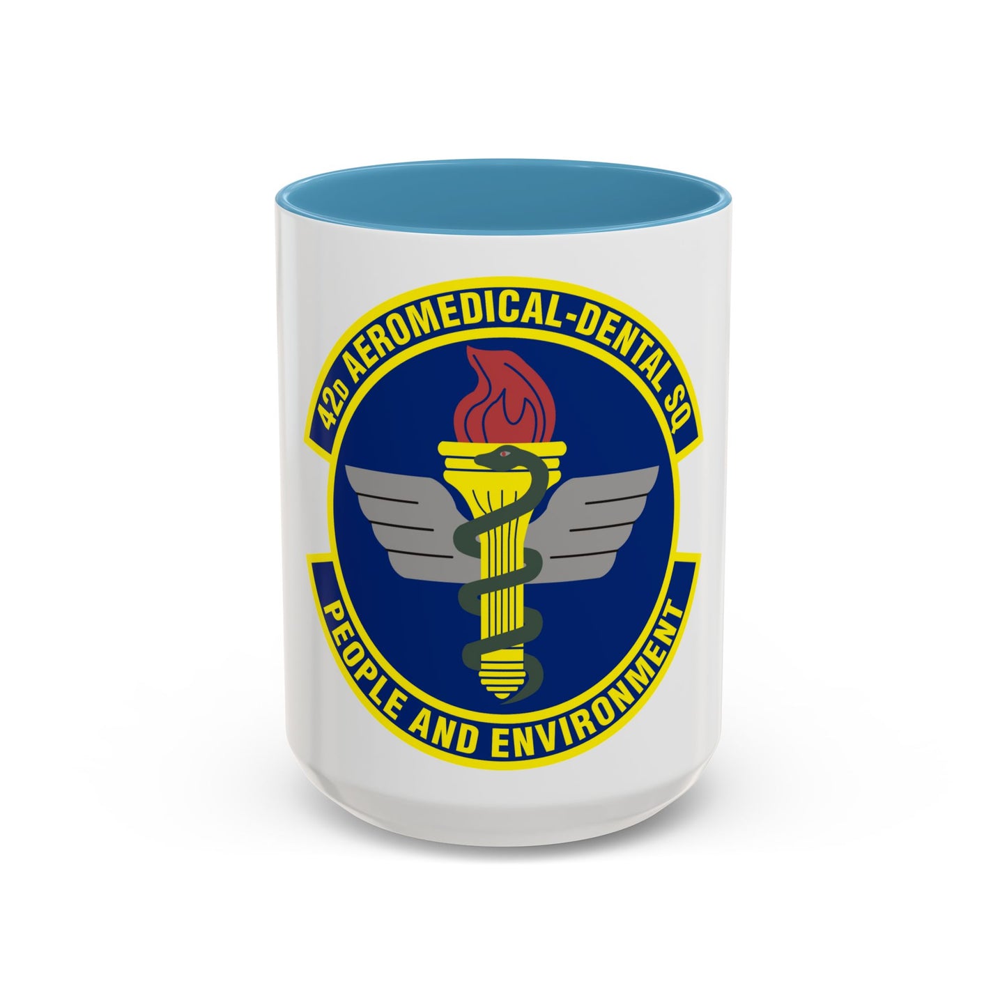 42d Aeromedical Dental Squadron (U.S. Air Force) Accent Coffee Mug