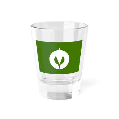 Flag of Kakuda Miyagi (Japan) Shot Glass 1.5oz