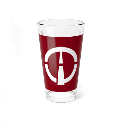 Flag of Kashima Shimane 1971-2005 (Japan) Pint Glass 16oz