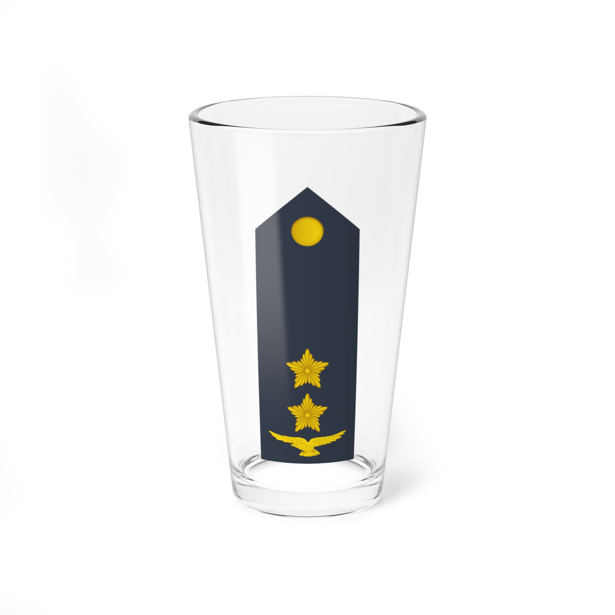 09 Somali Air Force 1LT (Mali) (Military Rank) Pint Glass 16oz