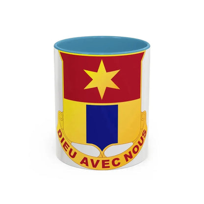 769 Engineer Battalion (U.S. Army) Accent Coffee Mug 11oz Light Blue - Go Mug Yourself