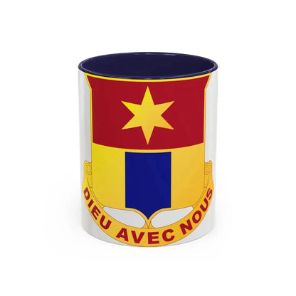 769 Engineer Battalion (U.S. Army) Accent Coffee Mug 11oz Navy - Go Mug Yourself