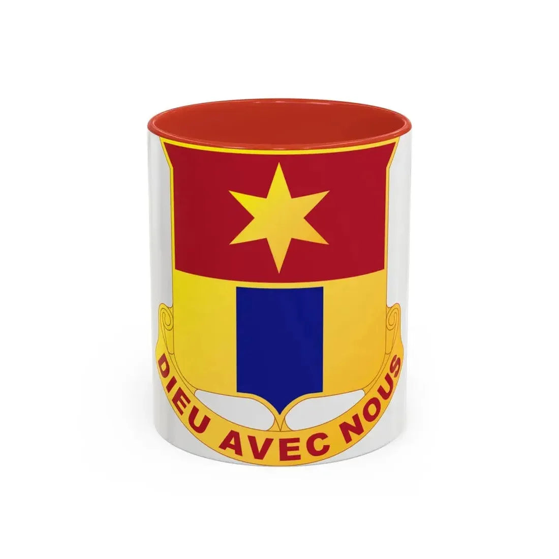 769 Engineer Battalion (U.S. Army) Accent Coffee Mug 11oz Red - Go Mug Yourself