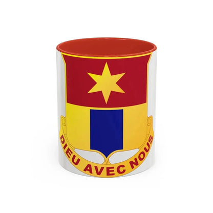 769 Engineer Battalion (U.S. Army) Accent Coffee Mug 11oz Red - Go Mug Yourself