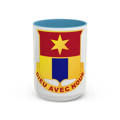 769 Engineer Battalion (U.S. Army) Accent Coffee Mug 15oz Light Blue - Go Mug Yourself