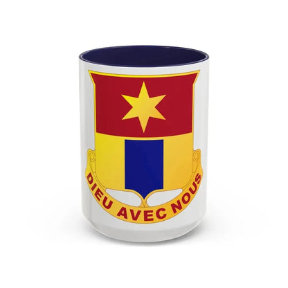 769 Engineer Battalion (U.S. Army) Accent Coffee Mug 15oz Navy - Go Mug Yourself