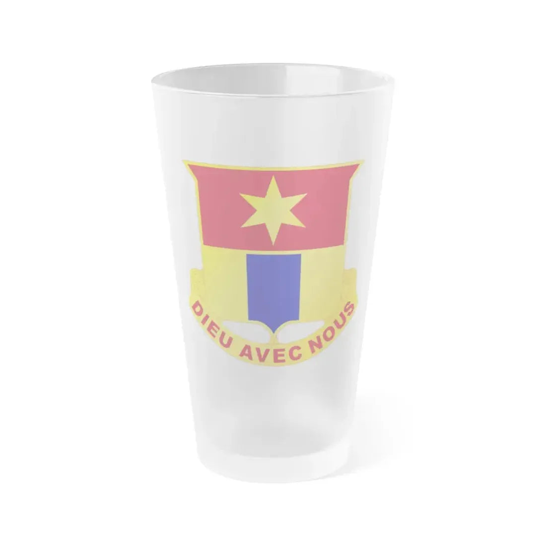 769 Engineer Battalion (U.S. Army) Frosted Pint Glass 16oz Default Title - Go Mug Yourself
