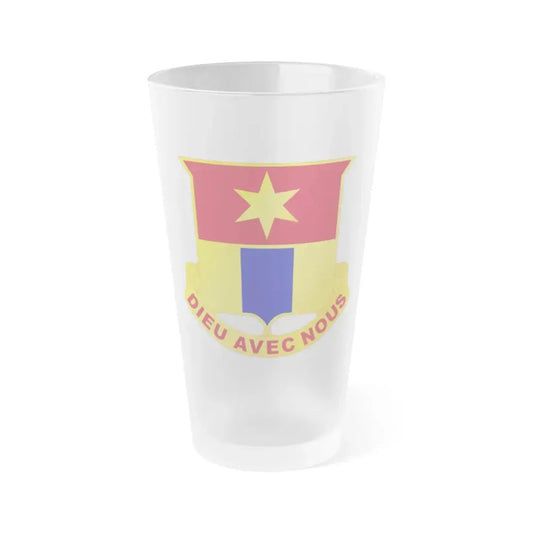 769 Engineer Battalion (U.S. Army) Frosted Pint Glass 16oz Default Title - Go Mug Yourself