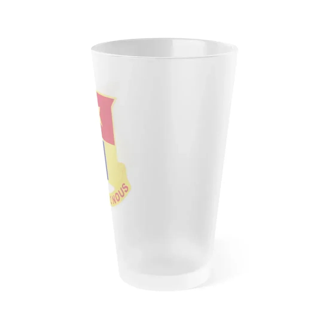 769 Engineer Battalion (U.S. Army) Frosted Pint Glass 16oz - Go Mug Yourself