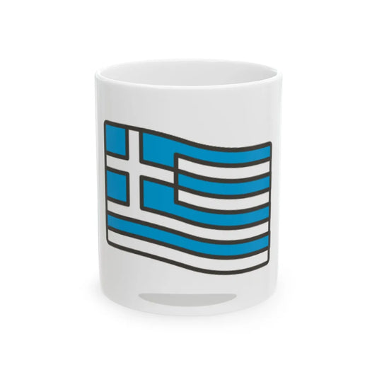 769-Greece (Greece) White Coffee Mug 11oz - Go Mug Yourself