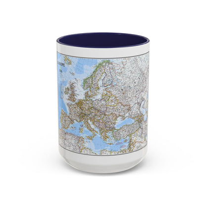Europe (2004) (Map) Accent Coffee Mug