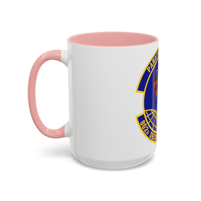 802d Security Forces Squadron (U.S. Air Force) Accent Coffee Mug