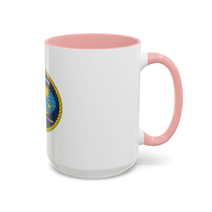 International Port Security Program USCG (U.S. Coast Guard) Accent Coffee Mug