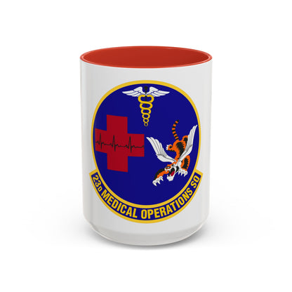 23d Medical Operations Squadron (U.S. Air Force) Accent Coffee Mug