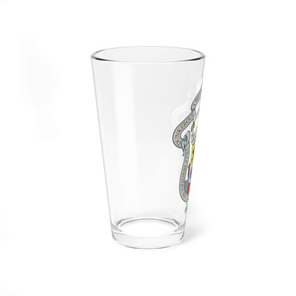 Grandes Armes de la Ville de Dunkerque2 (France) (Coat of Arms) Pint Glass 16oz