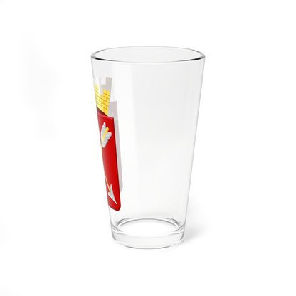 Virton wapen (Belgium) (Coat of Arms) Pint Glass 16oz