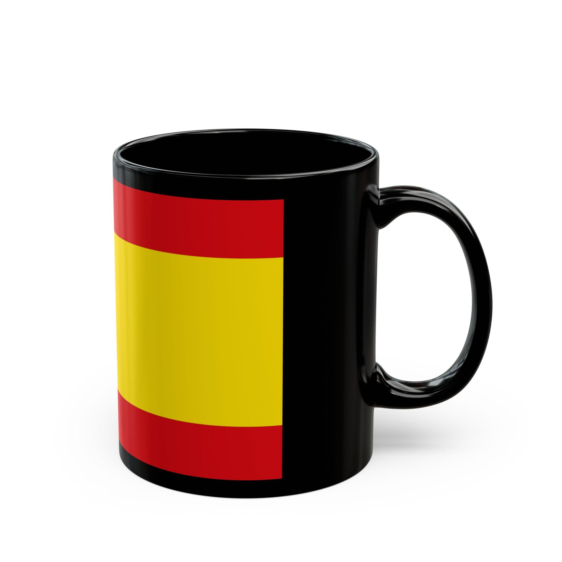 Flag of Schwalm Eder Kreis Germany - Black Coffee Mug-Go Mug Yourself