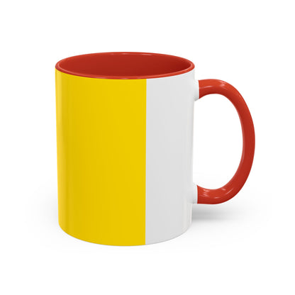 Flag of Sneek the second city of the province of Friesland Netherlands - Accent Coffee Mug