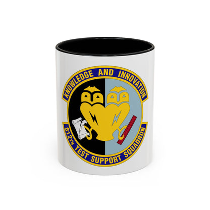 812 Test and Support Squadron AFMC (U.S. Air Force) Accent Coffee Mug