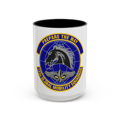 123d Global Mobility Squadron (U.S. Air Force) Accent Coffee Mug