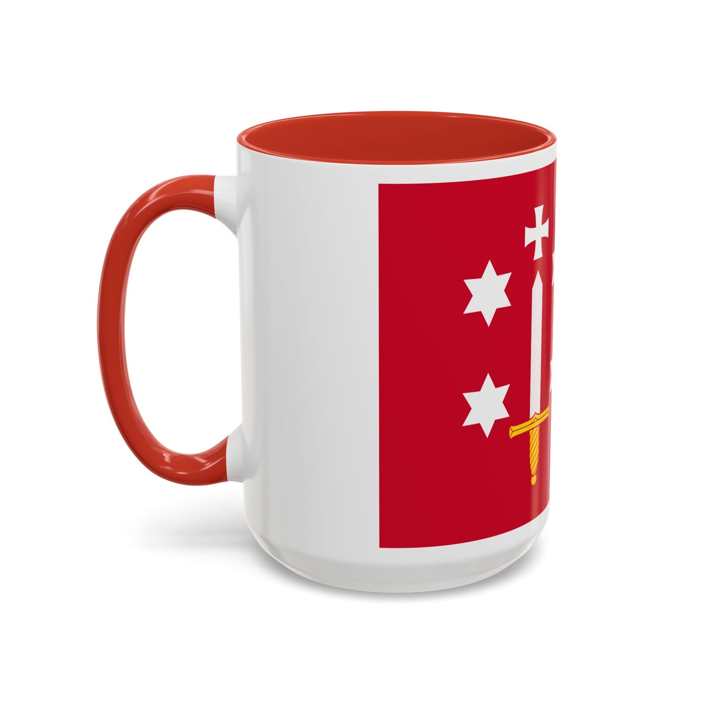 Flag of Haarlem the capital of the province of North Holland Netherlands - Accent Coffee Mug