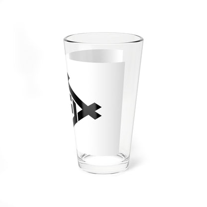 Flag of Sasebo Nagasaki (Japan) Pint Glass 16oz