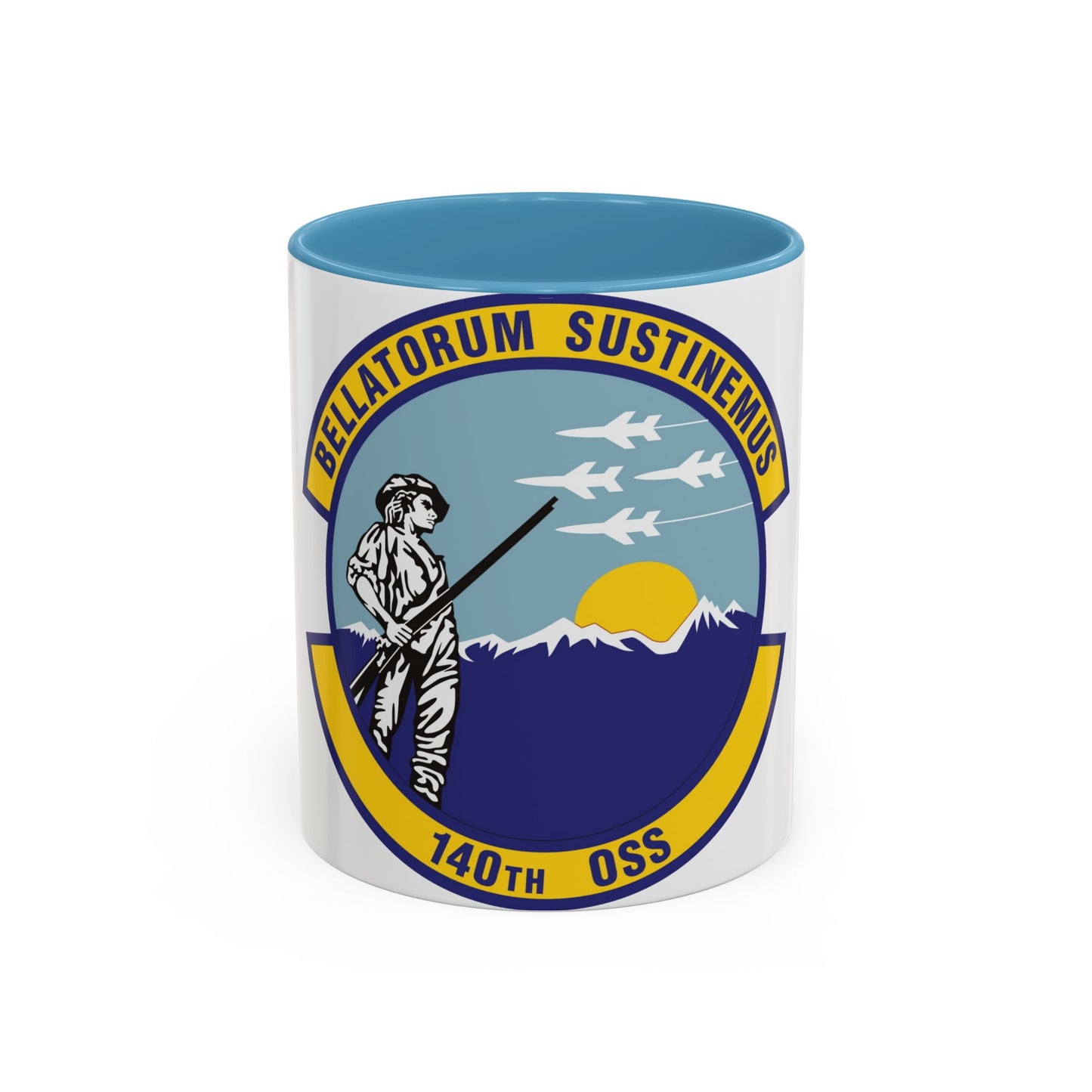 140th Operations Support Squadron (U.S. Air Force) Accent Coffee Mug